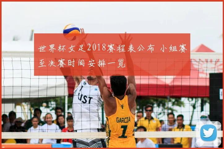 世界杯女足2018赛程表公布 小组赛至决赛时间安排一览